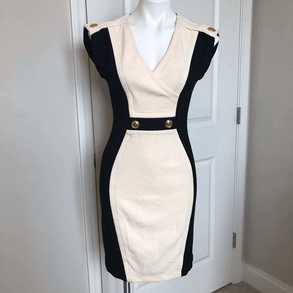 Yoana Baraschi color block dress size small
